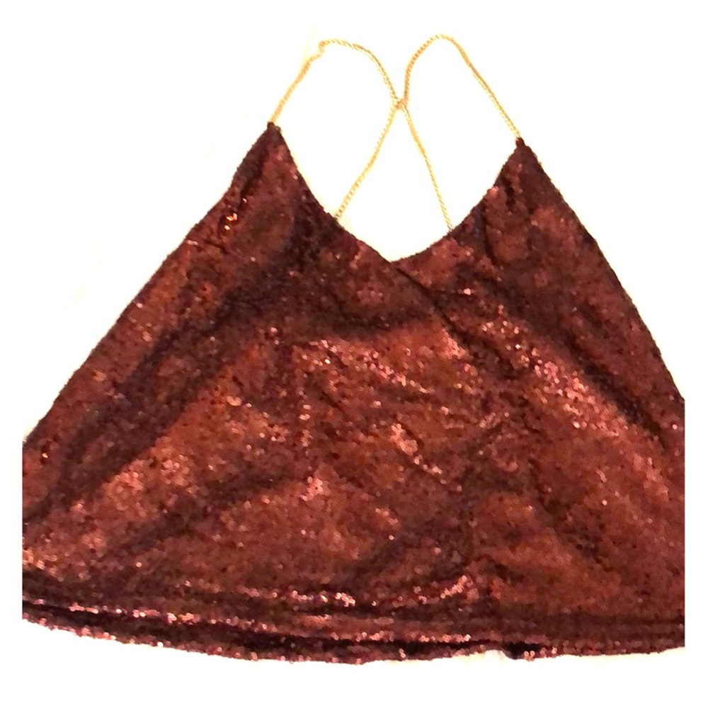 Sequin cami